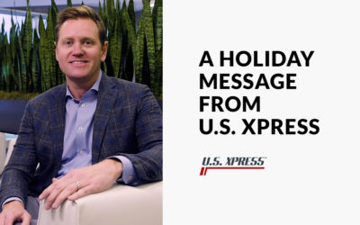 A holiday message from U.S. Xpress