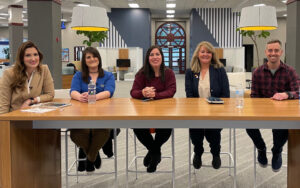 group of women at a table