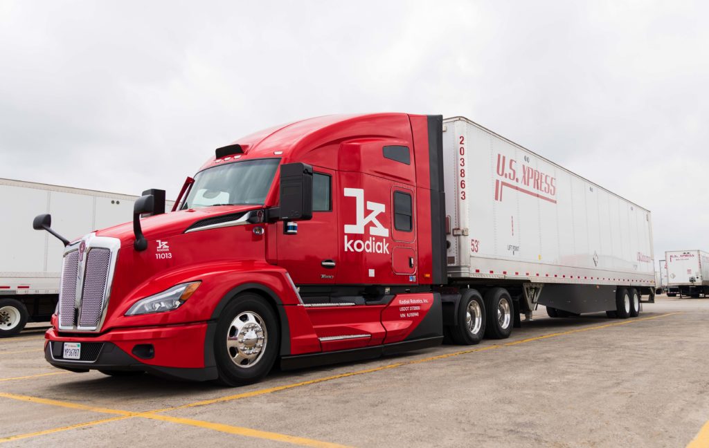 Kodiak Robotics and U.S. Xpress Announce Partnership; Pilot Continuous Autonomous Freight Operations Between Dallas-Fort Worth and Atlanta