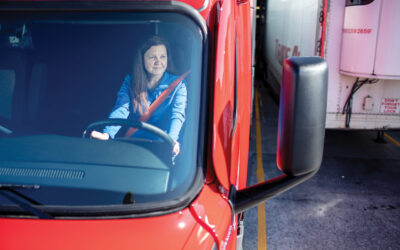 Women carve a path to gains in trucking
