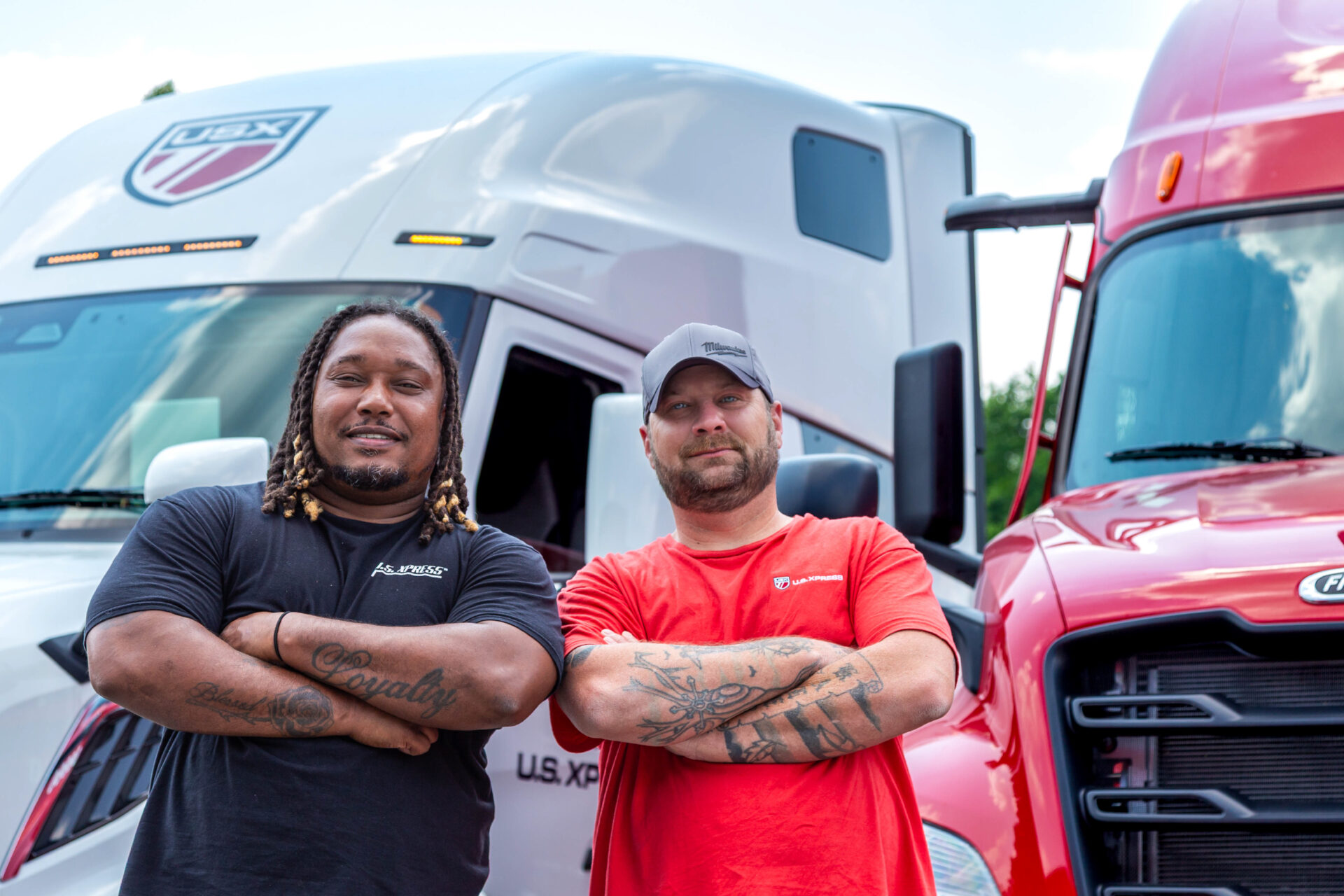 Student drivers at U.S. Xpress 