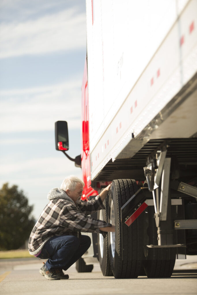 truck driver brake safety inspection 